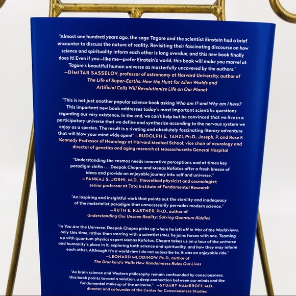 You Are the Universe Deepak Chopra Hardcover Book - Picture 4 of 7